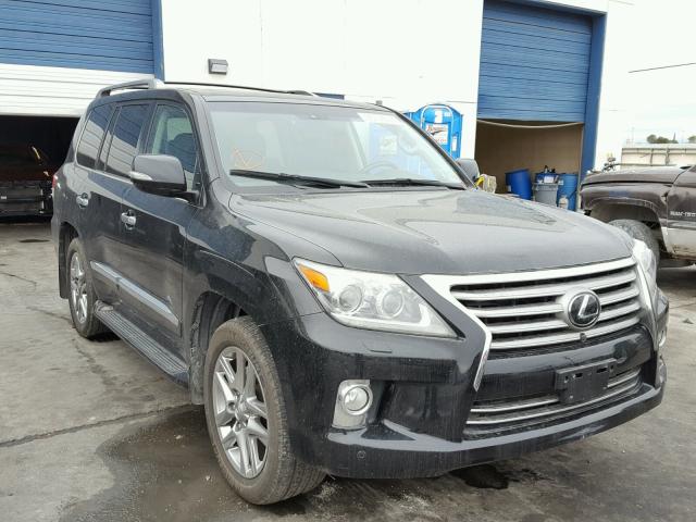 JTJHY7AX0D4128296 - 2013 LEXUS LX 570 BLACK photo 1