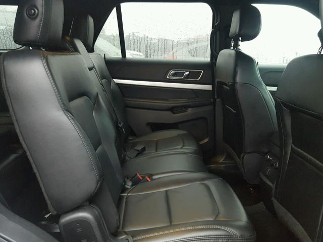 1FM5K7D84GGC81175 - 2016 FORD EXPLORER X SILVER photo 6