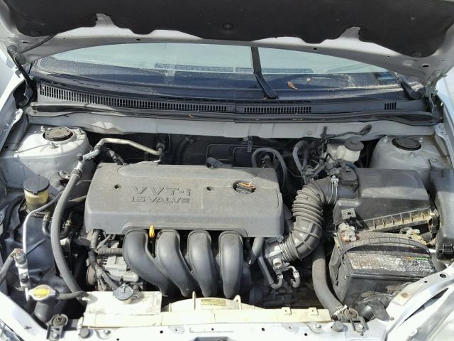 1NXBR32E36Z727462 - 2006 TOYOTA COROLLA CE SILVER photo 7