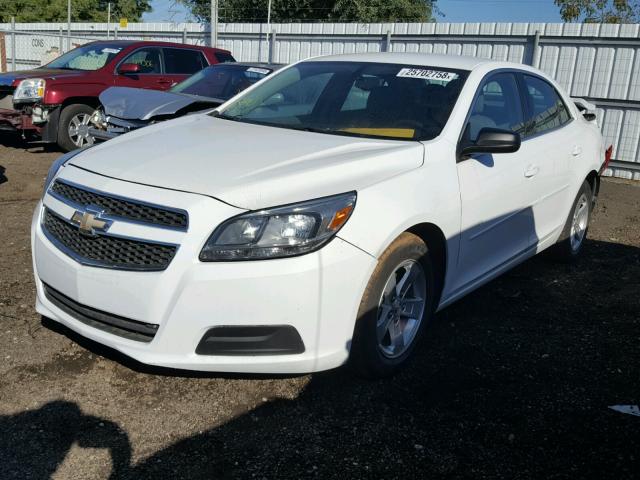 1G11B5SAXDF336896 - 2013 CHEVROLET MALIBU LS WHITE photo 2