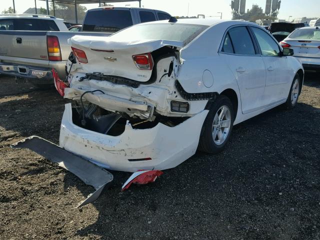 1G11B5SAXDF336896 - 2013 CHEVROLET MALIBU LS WHITE photo 4