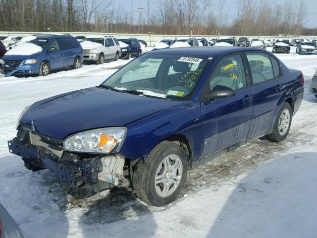 1G1ZS58F27F170187 - 2007 CHEVROLET MALIBU LS BLUE photo 2