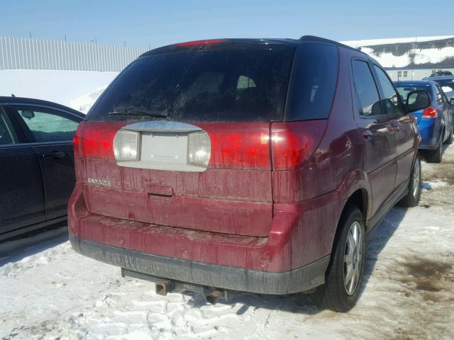 3G5DA03L67S573158 - 2007 BUICK RENDEZVOUS RED photo 4