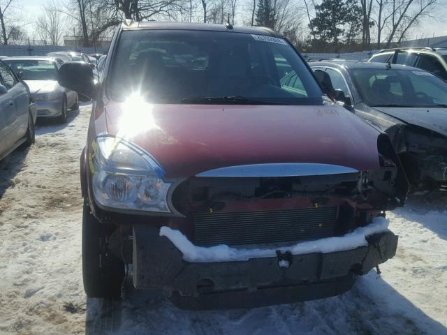 3G5DA03L67S573158 - 2007 BUICK RENDEZVOUS RED photo 9