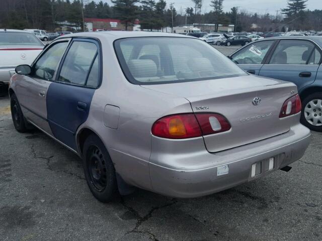 1NXBR12E0YZ412531 - 2000 TOYOTA COROLLA VE BEIGE photo 3