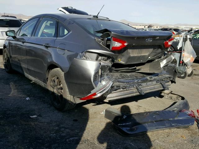 3FA6P0G74DR298363 - 2013 FORD FUSION S SILVER photo 3