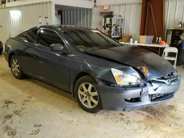 1HGCM82635A004337 - 2005 HONDA ACCORD EX GRAY photo 1