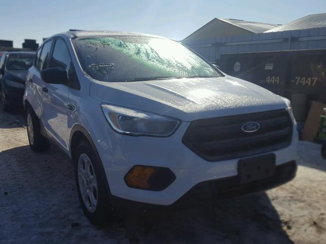 1FMCU0F72HUA94310 - 2017 FORD ESCAPE S WHITE photo 1