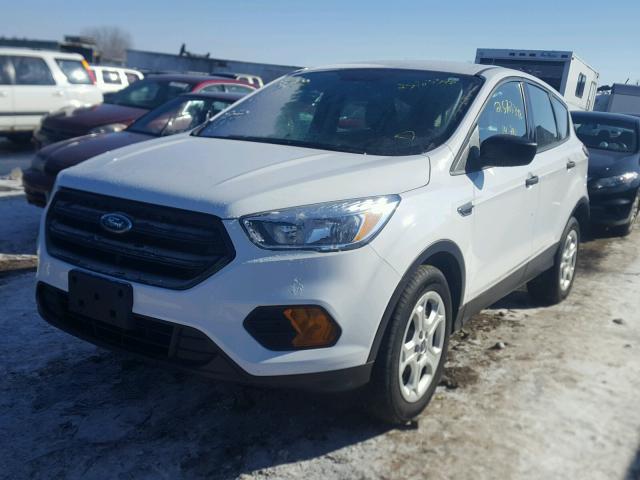 1FMCU0F72HUA94310 - 2017 FORD ESCAPE S WHITE photo 2