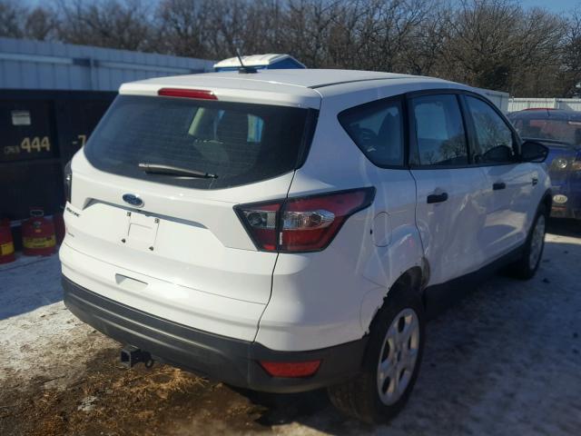 1FMCU0F72HUA94310 - 2017 FORD ESCAPE S WHITE photo 4