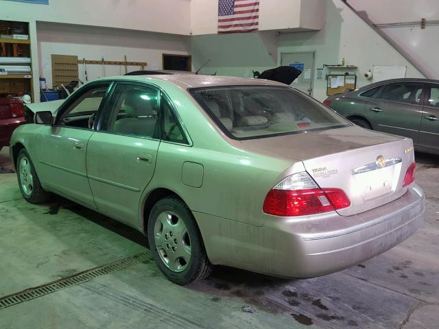 4T1BF28B14U351552 - 2004 TOYOTA AVALON XL BEIGE photo 3