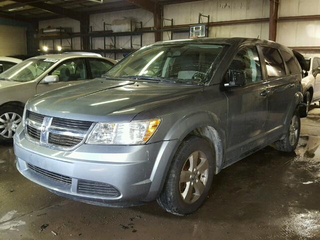 3D4GG57V59T606714 - 2009 DODGE JOURNEY SX BLUE photo 2