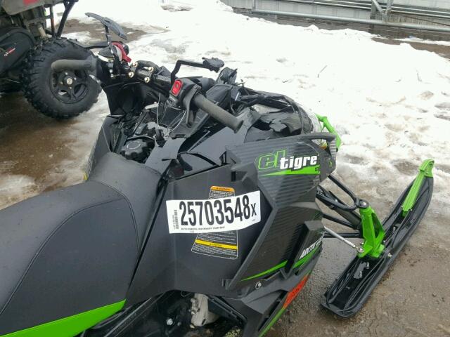 4UF15SNW2FT117870 - 2015 ARCTIC CAT ZR9000 GREEN photo 5