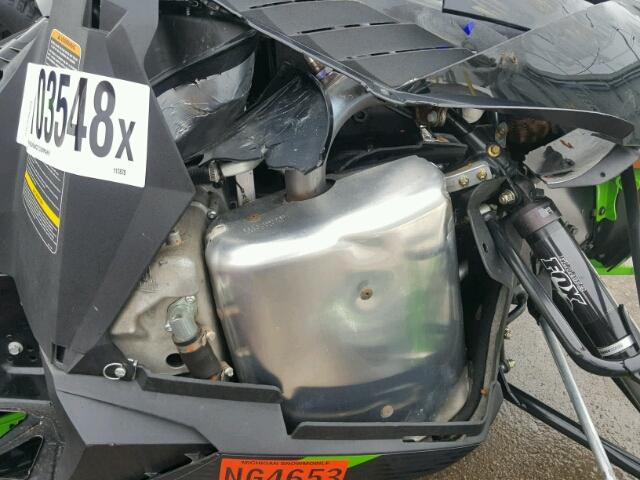 4UF15SNW2FT117870 - 2015 ARCTIC CAT ZR9000 GREEN photo 7