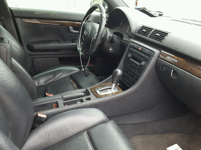 WAUPL68E05A026329 - 2005 AUDI S4 GRAY photo 5