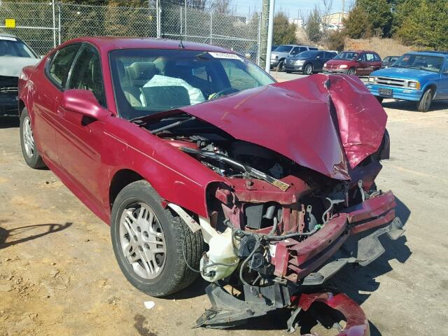 2G2WP522241193445 - 2004 PONTIAC GRAND PRIX RED photo 1