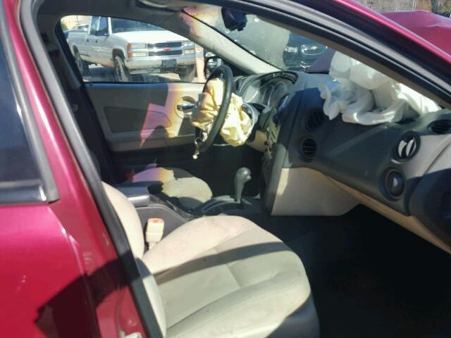 2G2WP522241193445 - 2004 PONTIAC GRAND PRIX RED photo 5