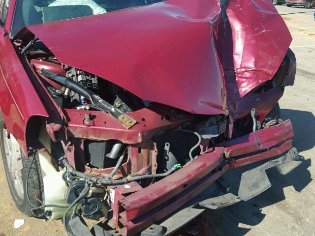 2G2WP522241193445 - 2004 PONTIAC GRAND PRIX RED photo 9