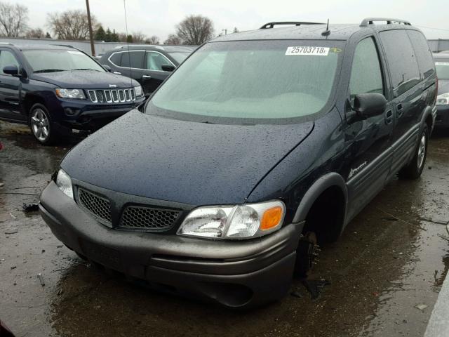 1GMDX13E04D159203 - 2004 PONTIAC MONTANA LU BLUE photo 2