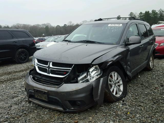 3C4PDCBGXDT630387 - 2013 DODGE JOURNEY SX GRAY photo 2