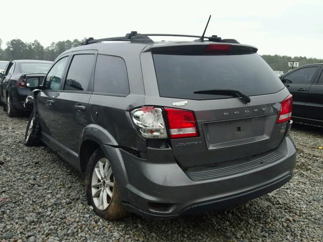 3C4PDCBGXDT630387 - 2013 DODGE JOURNEY SX GRAY photo 3