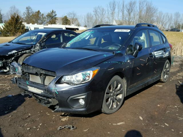 JF1GPAR64D2845019 - 2013 SUBARU IMPREZA SP GRAY photo 2