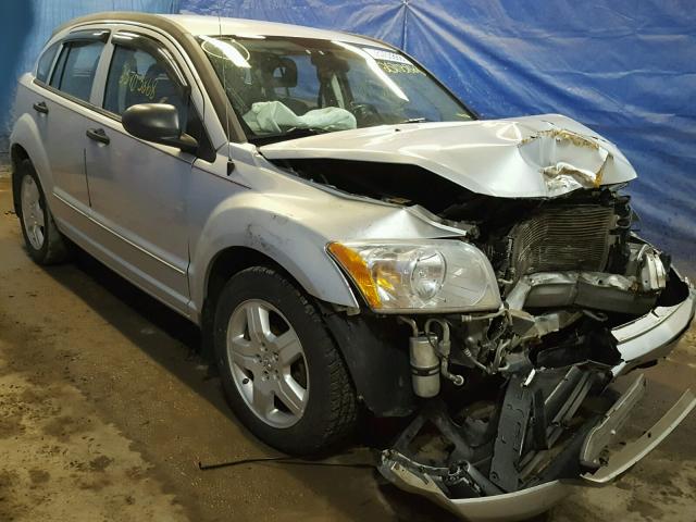 1B3HB48B68D549055 - 2008 DODGE CALIBER SX SILVER photo 1