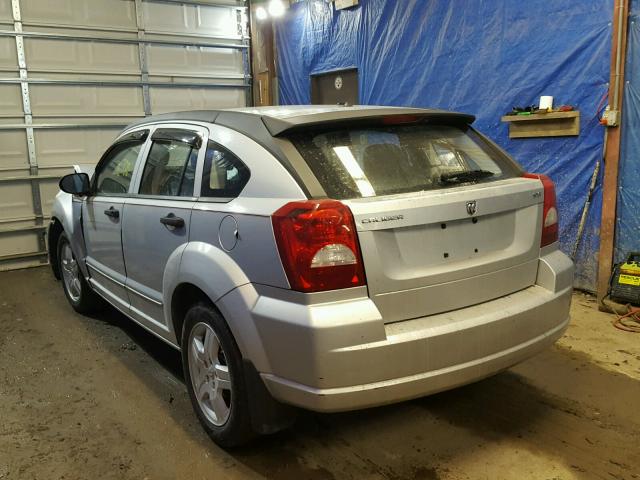 1B3HB48B68D549055 - 2008 DODGE CALIBER SX SILVER photo 3