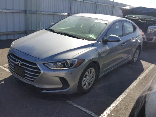 5NPD74LFXHH112890 - 2017 HYUNDAI ELANTRA SE SILVER photo 2