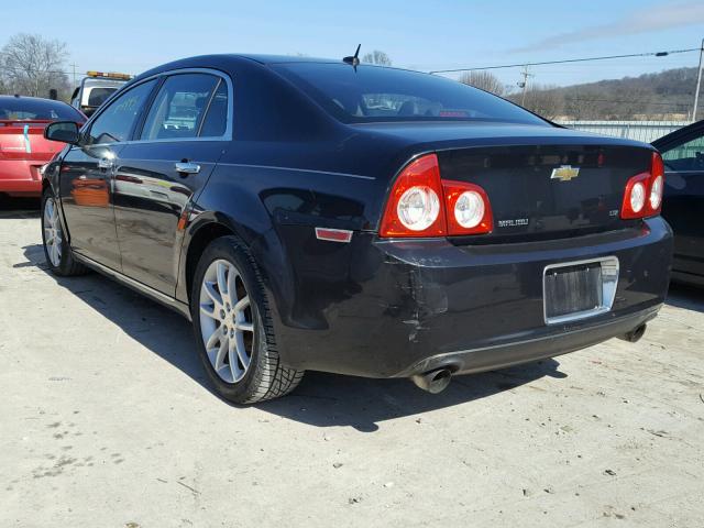 1G1ZK57718F249037 - 2008 CHEVROLET MALIBU LTZ BLACK photo 3