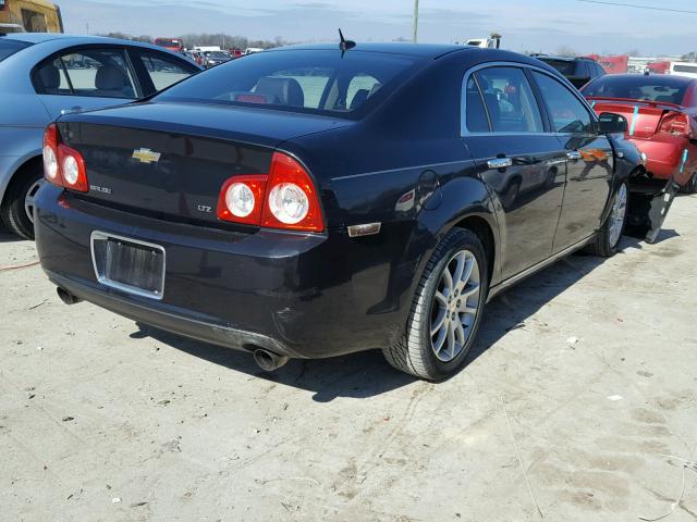 1G1ZK57718F249037 - 2008 CHEVROLET MALIBU LTZ BLACK photo 4