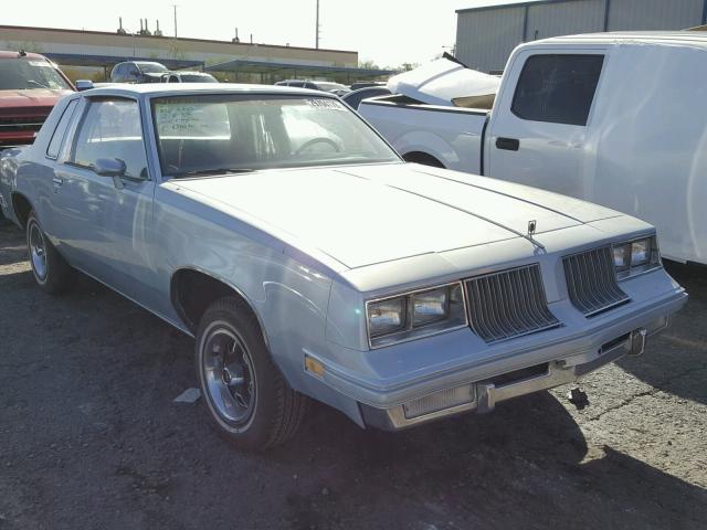 1G3AR47A3ER333506 - 1984 OLDSMOBILE CUTLASS SU BLUE photo 1