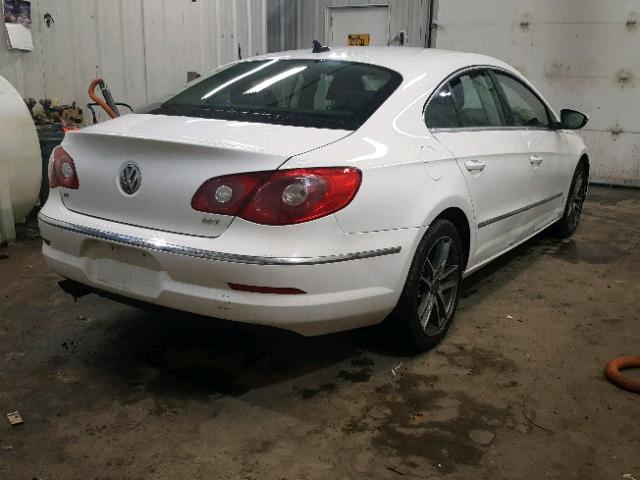 WVWML7AN4AE512246 - 2010 VOLKSWAGEN CC SPORT WHITE photo 4