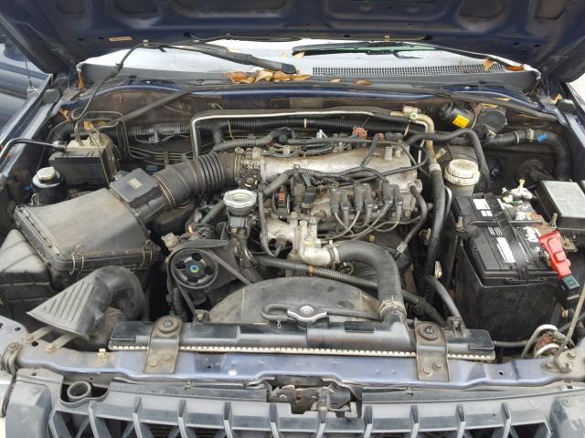 JA4MT21H23J021577 - 2003 MITSUBISHI MONTERO SP BLUE photo 7