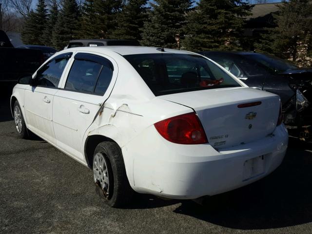 1G1AT58H197187023 - 2009 CHEVROLET COBALT LT WHITE photo 3