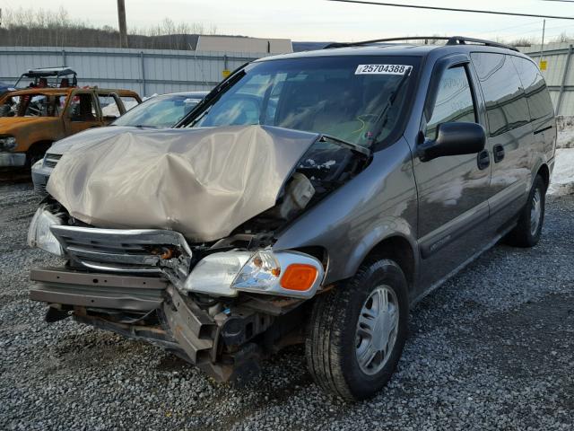 1GNDX03E93D168213 - 2003 CHEVROLET VENTURE GOLD photo 2