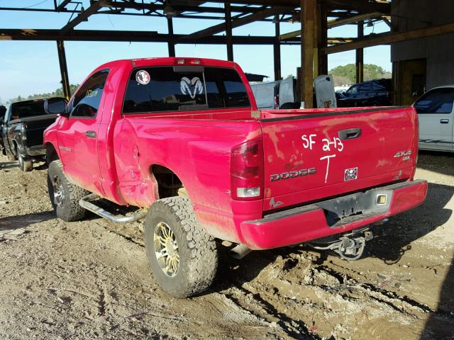 1D7HU16NX3J503541 - 2003 DODGE RAM 1500 S RED photo 3