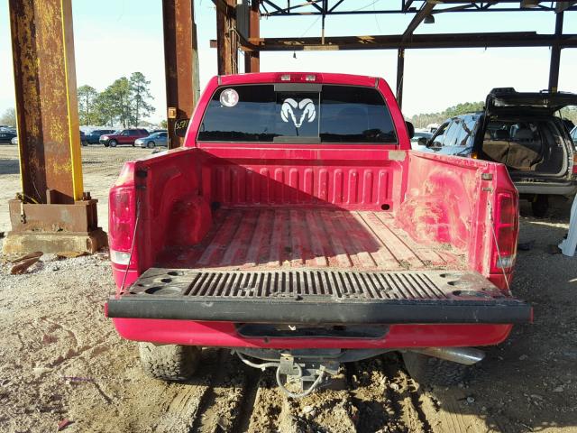 1D7HU16NX3J503541 - 2003 DODGE RAM 1500 S RED photo 9