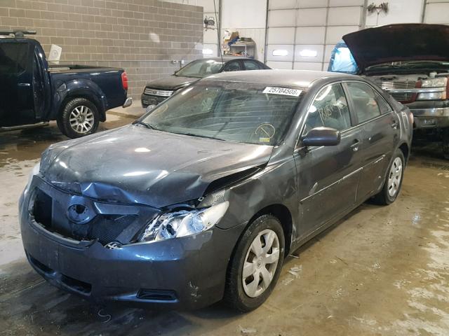 4T1BE46K69U820871 - 2009 TOYOTA CAMRY BASE CHARCOAL photo 2