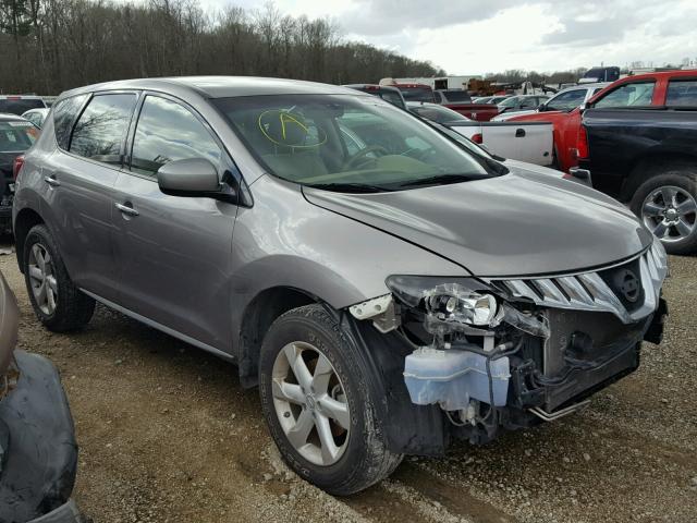 JN8AZ18UX9W101357 - 2009 NISSAN MURANO S BROWN photo 1