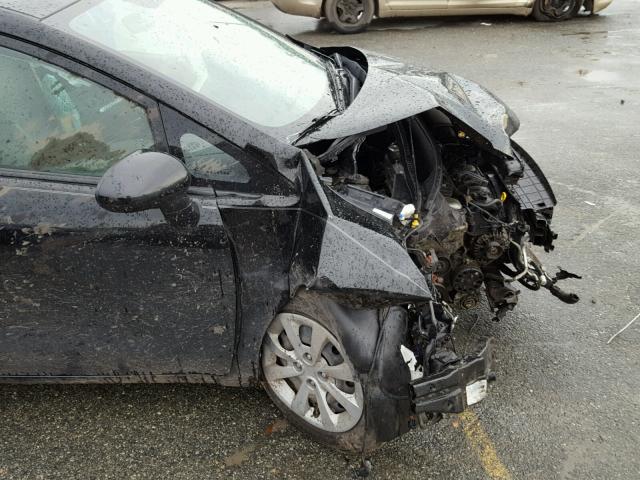 KNADM4A32D6277965 - 2013 KIA RIO LX Սև լուսանկար 9