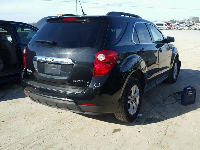 2GNALDEK3C6220524 - 2012 CHEVROLET EQUINOX LT BLACK photo 4