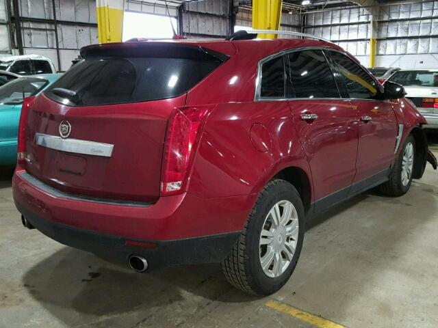 3GYFNEEY9AS504638 - 2010 CADILLAC SRX PERFOR RED photo 4