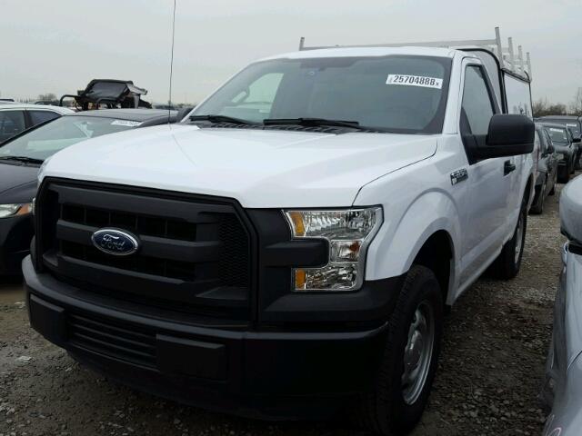 1FTMF1C82GKF88327 - 2016 FORD F150 WHITE photo 2