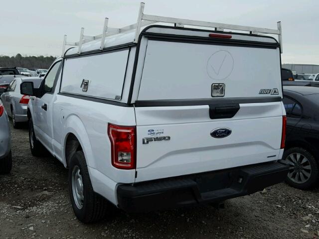 1FTMF1C82GKF88327 - 2016 FORD F150 WHITE photo 3