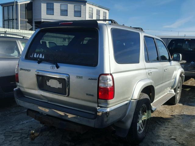 JT3HN86R020377170 - 2002 TOYOTA 4RUNNER SR SILVER photo 4