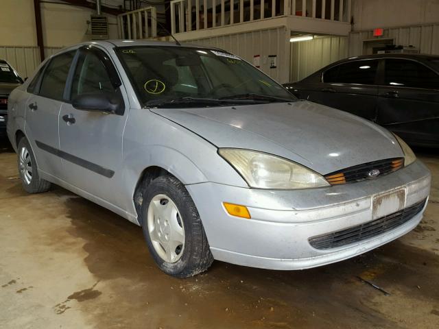 1FAFP33P82W216653 - 2002 FORD FOCUS LX SILVER photo 1