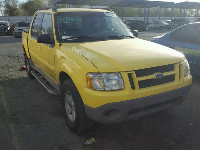 1FMZU67EX2UD00474 - 2002 FORD EXPLORER S YELLOW photo 1