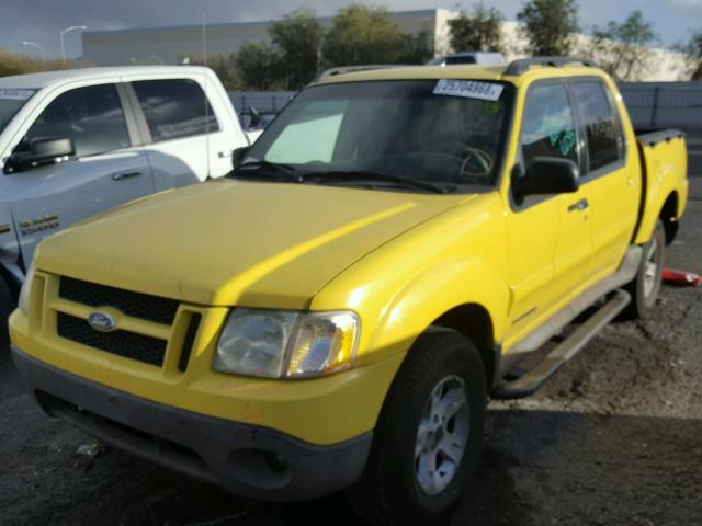 1FMZU67EX2UD00474 - 2002 FORD EXPLORER S YELLOW photo 2