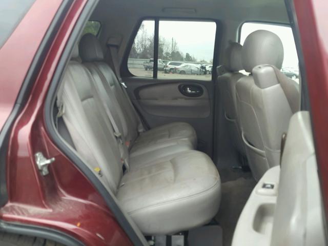 5GADS13S552231679 - 2005 BUICK RAINIER CX BURGUNDY photo 6